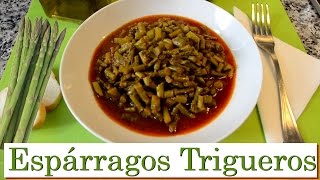 ¿Cómo hacer Espárragos Trigueros Las Recetas del Hortelano [upl. by Yrelle]