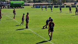 Mudgeeraba Redbacks Vs Beaudesert U13s 2nd half [upl. by Ruiz]