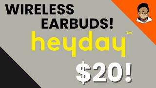 Under 20  Best Wireless Bluetooth Earbuds Heyday Headset [upl. by Kessia]