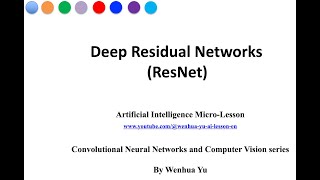 Deep Convolution Networks ResNet [upl. by Apur]