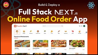 Build amp Deploy Full Stack NextJs Online Food Ordering App  ReactJs Tailwind Css Clerk [upl. by Castra]