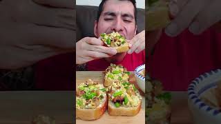 Tasty crunchy breakfast mukbang breakfast shorts [upl. by Sasha529]