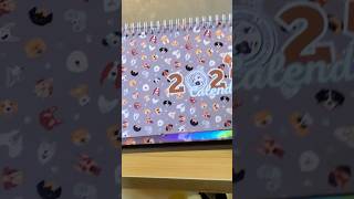 So happy with my dog desk calendar for 2025 comfortingcatnapcreations fyp fypviral 2025calendar [upl. by Teddman]