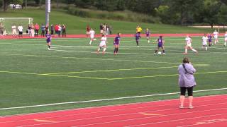 Lindsay Bouscaren soccer highlights 1012014 [upl. by Lael819]