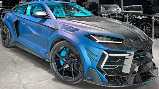 NEW Lamborghini Urus Mansory COUPE EVO Sound WILDEST Super SUV Coupe by MANSORY [upl. by Ronoc291]