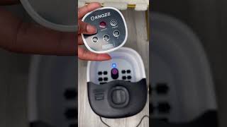 KNQZE Foot Spa MassagerCollapsible amp Bubble amp Remote Control  Review and demo [upl. by Ranit237]