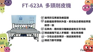 【景宏食品機械】FT623A 多頭削皮機 [upl. by Guibert]