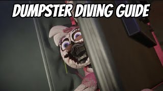 Dumpster Diving Guide FNAF Security Breach [upl. by Joseph]