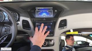 Entering an Address into 2017 Acura RLX Navigation [upl. by King455]