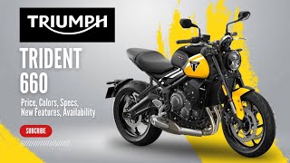 2025 Triumph Trident 660 Price Colors Specs New Features Availability [upl. by Reklaw]