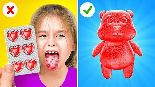 EMERGENCY PARENTING HACKS FOR BEGINNERS💊 Smart Parenting Hacks for all occasions by 123 GO [upl. by Yensehc]