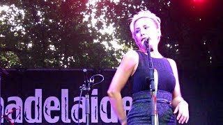 Inuit throat singing  featuring Nancy Mike at Womadelaide [upl. by Ellecrag596]