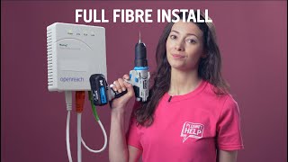 This is what your Full Fibre Install will look like  Plusnet Help [upl. by Aelahs]