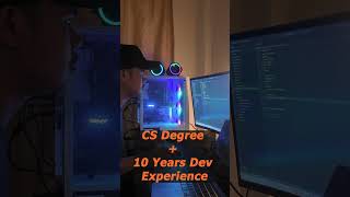 CS Degree  10 Years Dev Experience Linkedin Profile memes codinglife programmerhumor [upl. by Alden]