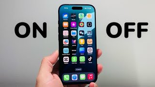 iPhone 16 How To Turn OFF  ON Without Buttons [upl. by Ng]