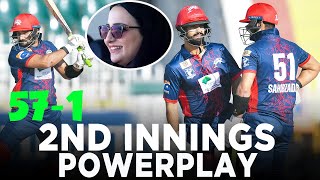 2nd Innings Powerplay  ABL Stallions vs Engro Dolphins  Match 9  Champions Cup 2024 [upl. by Mayap]