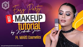 Easy Party Makeup Tutorial With Affordable Products ft MARSCosmetics [upl. by Eekorehc239]