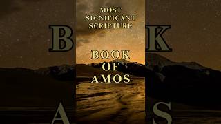 Book of Amos  Most Significant Scripture shorts christianity [upl. by Tronna]