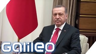 5 ungewöhnliche Geheimnisse über Erdogan  Galileo  ProSieben [upl. by Scheers]