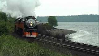 Double Headed Steam South of Napavine WA [upl. by Gifferd943]