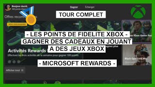 Les points de fidélité Xbox  Tour Complet des Microsoft Rewards [upl. by Barling247]