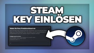 Steam Key einlösen  Produktschlüssel  Guthabencode Tutorial [upl. by Ttoile14]