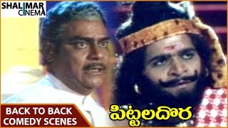 Pittala Dora Movie  Back To Back Comedy Scenes Part 03  Ali Brahmanandam  Shalimarcinema [upl. by Zackariah308]