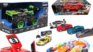 RC Racing Car RC Truck RC Helicopter RC Wall Climbing Car Unboxing and Testing [upl. by Akenit]