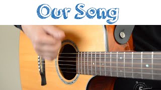 Our Song  Taylor Swift  Easy Guitar Lesson [upl. by Safire]