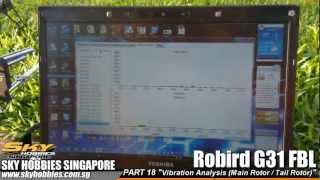 Robird G31 Video Tutorial  PART 1818 Vibration Analysis Demo [upl. by Killigrew819]