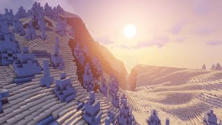 Minecraft Terraforged 1181 Exploration with Sildurs Extreme Shaders  1080p 60 FPS [upl. by Maxine]