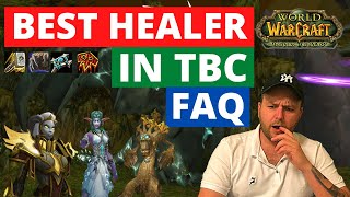 What class is the best healer in Classic TBC FAQ about Druid Priest Shaman and Paladin [upl. by Sivatco]