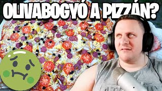 EGY MÉTERES OLIVABOGYÓS PIZZA [upl. by Hatty]