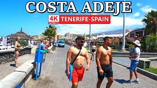 TENERIFE  COSTA ADEJE  Spectacular Weather and Busy Beaches 😎 4K Walk ● May 2024 [upl. by Ahsiad578]