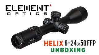 Element Optics Helix 624x50 FFP UnboxingFitting huntingseason helix scope dovehunting airgun [upl. by Figge592]