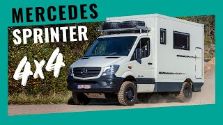 Reviewed Mercedes Sprinter 4x4 Camper from Germany – HRZ Safari [upl. by Nomad]