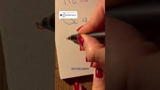 Calligrafia nostalgica parte 2 ✍🏻disegno calligrafia calligraphy scrittura asmr tutorial [upl. by Olzsal]