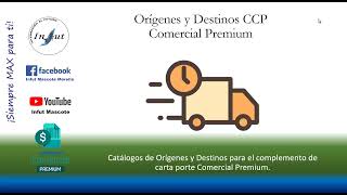 Orígenes y destinos complemento carta porte Contpaqi Comercial Premium [upl. by Artemisa]