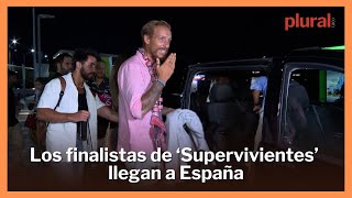 Los finalistas de ‘Supervivientes’ llegan a España [upl. by Auqenwahs]