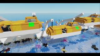 Grand Cruise Ship Sinking Roblox Short Film [upl. by Lockhart747]