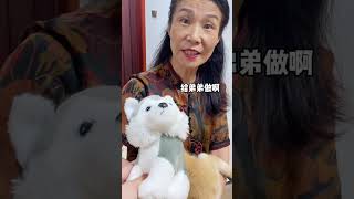 手工 DIY用小侄子的娃娃给猫猫做了个头套 [upl. by Anneehs]