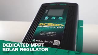 Overview of the Enerdrive 40 Amp Battery Charger [upl. by Alekahs]