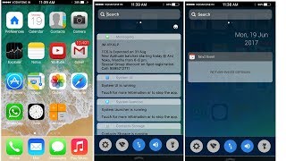 Change your Android into ios with animation and notification bar 2017 [upl. by Brufsky414]