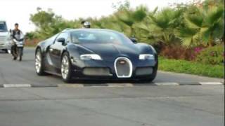 Bugatti Veyron in Hyderabad India Part 1 [upl. by Airbmak]