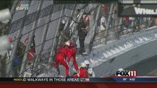 9PSAT DAYTONA CRASH AND INJURIES [upl. by Simmonds]