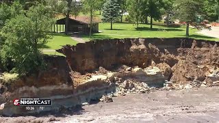 House located near Rapidan Dam falls into water as officials continue monitoring water levels [upl. by Amend]