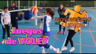 Juegos predeportivos de voleibol para principiantes ✅ [upl. by Dacy799]