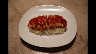 Hähnchen süßsauer  Sweet and sour chicken  Çin Usulü Tavuk [upl. by Eirual]