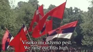 Uz Maršala Tita With Marshal Tito  Yugoslav Patriotic Song [upl. by Toblat745]