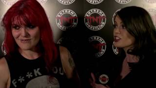 TNT Extreme Wrestling Going Off Big Time Sweet Saraya Interview 1 [upl. by Skcirdnek]